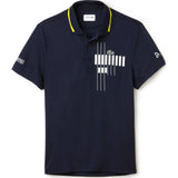 Lacoste X Novak Djokovic Men's Polo Shirt |  Navy Blue