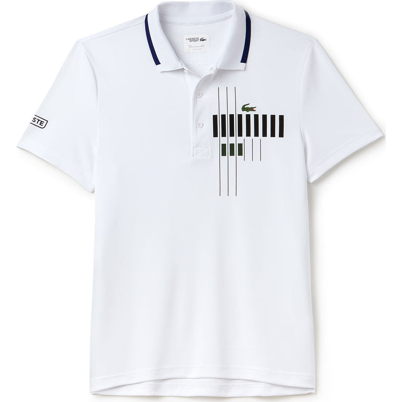 Lacoste X Novak Djokovic Men's Polo Shirt | White