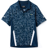 Lacoste Men's Sport Print Jersey Polo x  Novak Djokovic on Court Premium Edition
