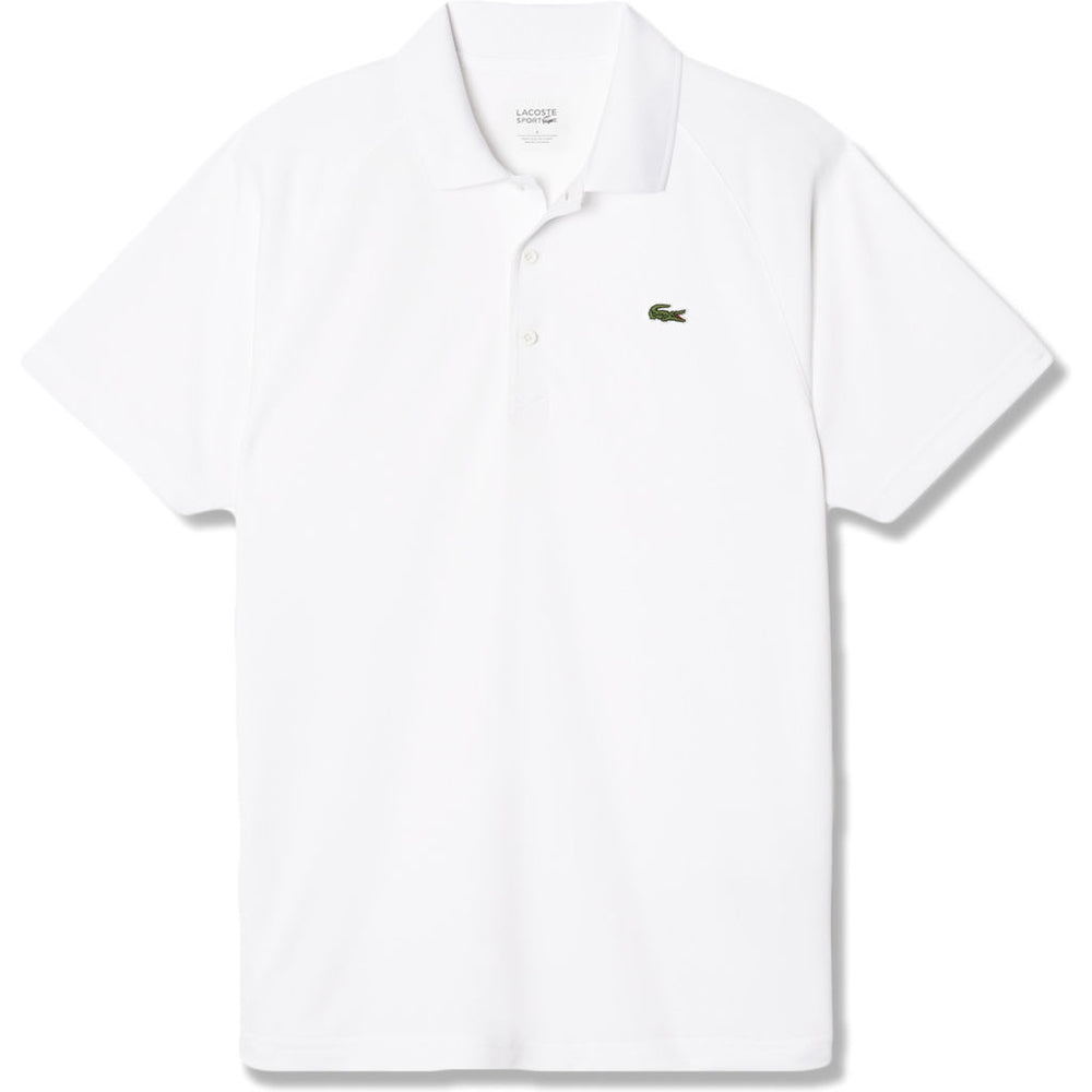 Lacoste Sport Tennis Pique Men's Polo Shirt in White – Sportique