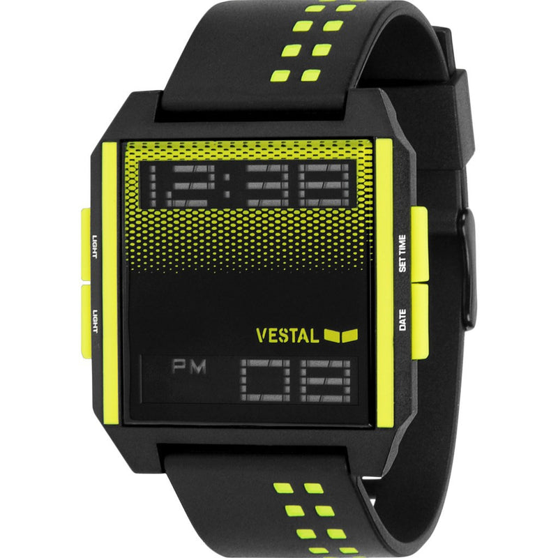 Vestal Digichord Watch | Black/Flourescent Yellow DIG031