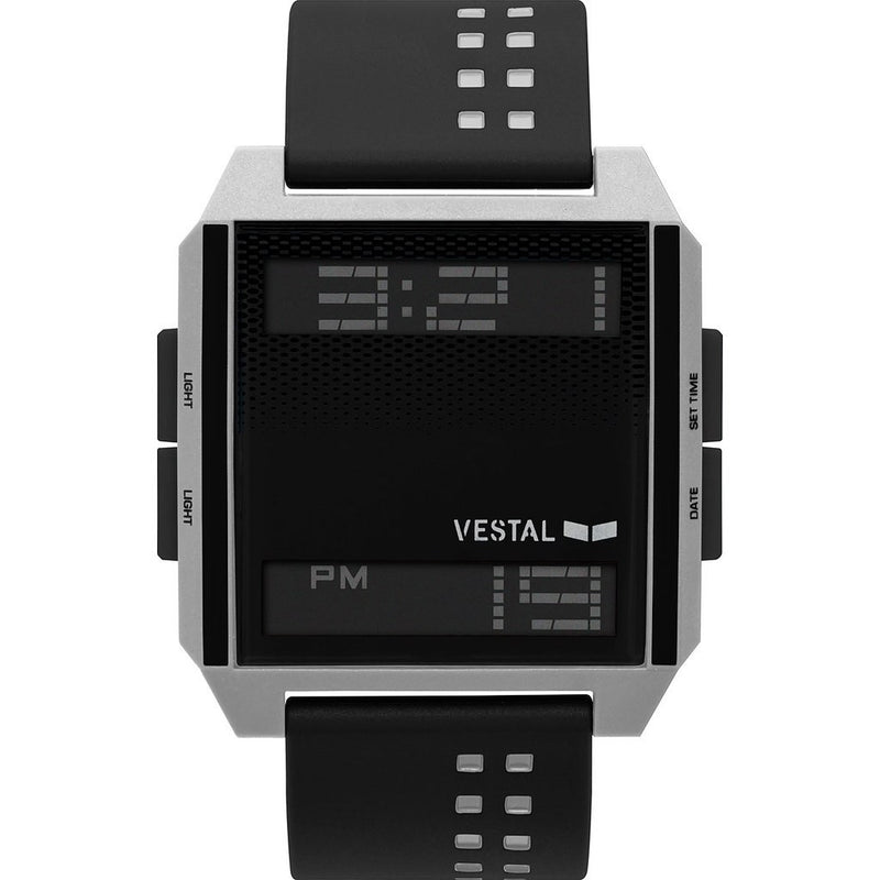 Vestal Digichord Watch | Black/White/Black DIG009