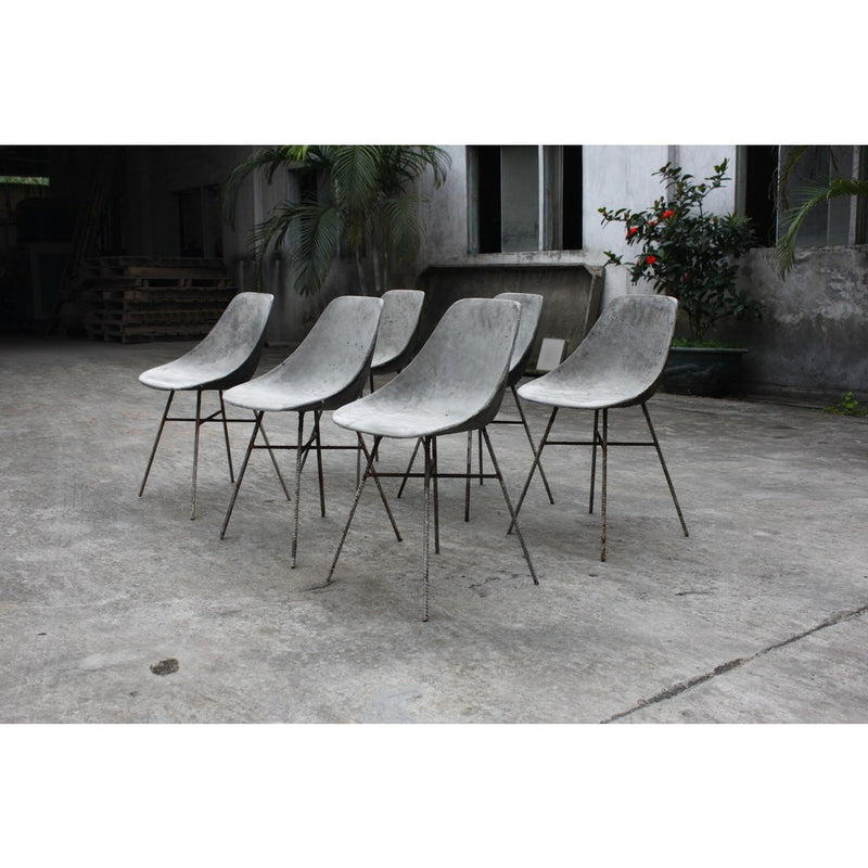 Lyon Beton Hauteville Chair | Light Grey  DL-09229