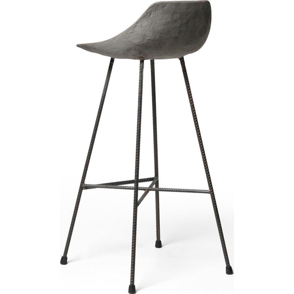 Lyon Beton Hauteville Bar Chair | Light Grey  DL-09226