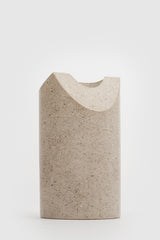 Danese Milano Paros M Vase | Beige Aurisina Stone