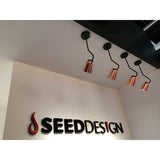 Seed Design Dobi Pendant Light | Copper/Black