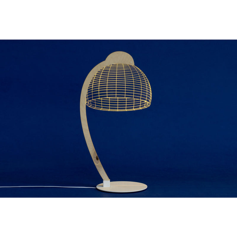 Studio Cheha Dome LED Table Lamp | Iron/Birch Ch-Dome