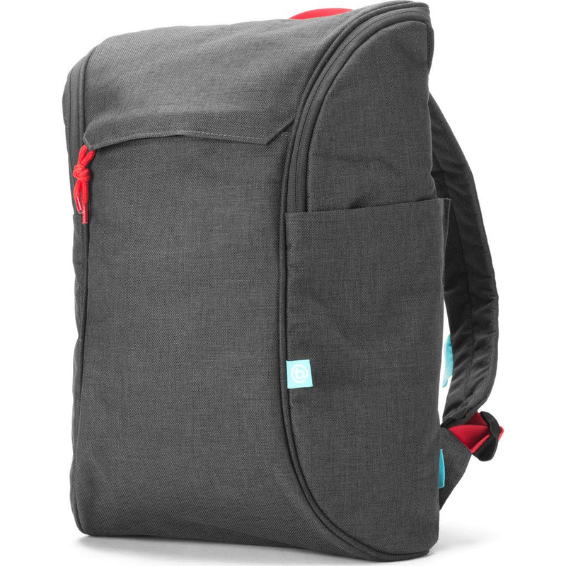 booq dp-grf daypack lightweight everyday laptop backpack grayfetti DP-BLA for up to 15.6 Laptops & Your Stuff, Blue-Aqua Sophisticated Gray Smoke defines this Port Authority backpack Booq Daypack Backpack | Grayfetti