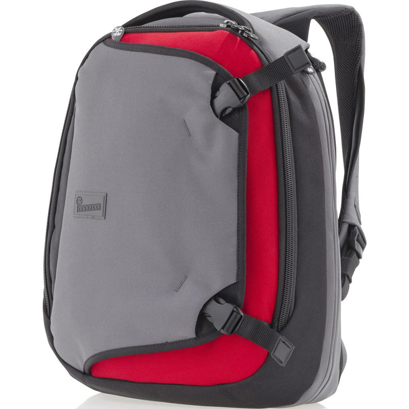 crumpler mini backpack Crumpler Dry Red No 5 Backpack Slate Grey – Sportique
