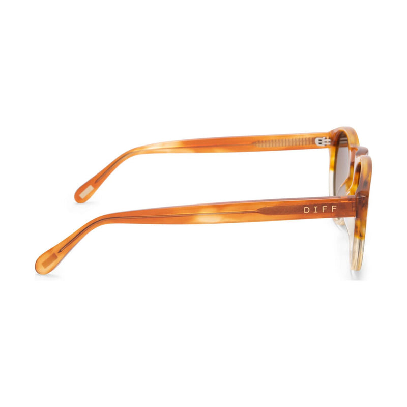 Diff Eyewear Cody Sunglasses | Desert Sand + Polarized Brown Gradient