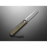 The James Brand The Duval Knife | OD Green/Stainless Straight