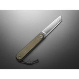 The James Brand The Duval Knife | OD Green/Stainless Straight