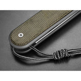 The James Brand The Duval Knife | OD Green/Stainless Straight