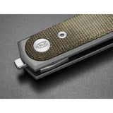 The James Brand The Duval Knife | OD Green/Stainless Straight