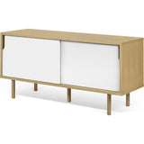 Temahome Dann 135 Sideboard w/ Wood Legs