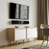 Temahome Dann 135 Sideboard w/ Wood Legs