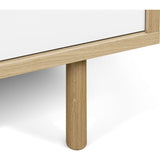 Temahome Dann 135 Sideboard w/ Wood Legs
