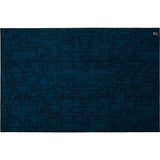 Zuzunaga Route Bath Towel 100 x 150 cm | Dark Blue