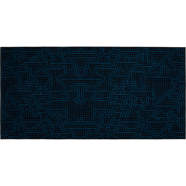 Zuzunaga Route Bath Towel 50 x 100 cm | Dark Blue