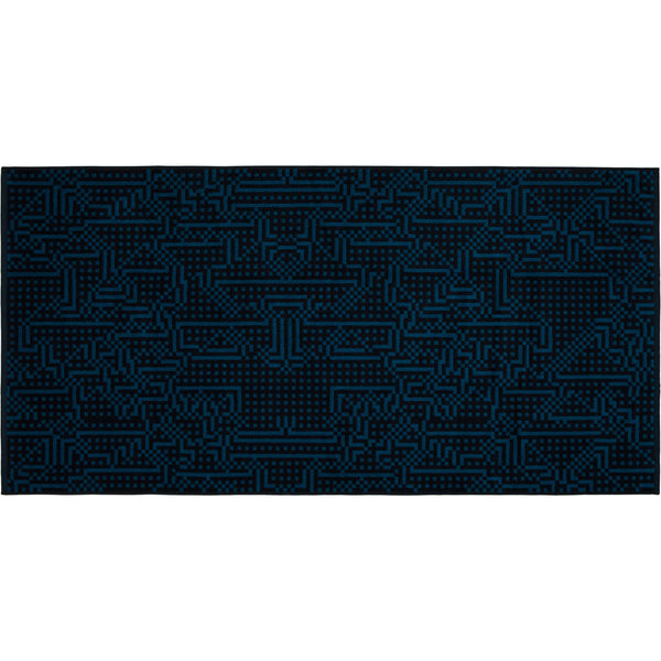 Zuzunaga Route Bath Towel 50 x 100 cm | Dark Blue