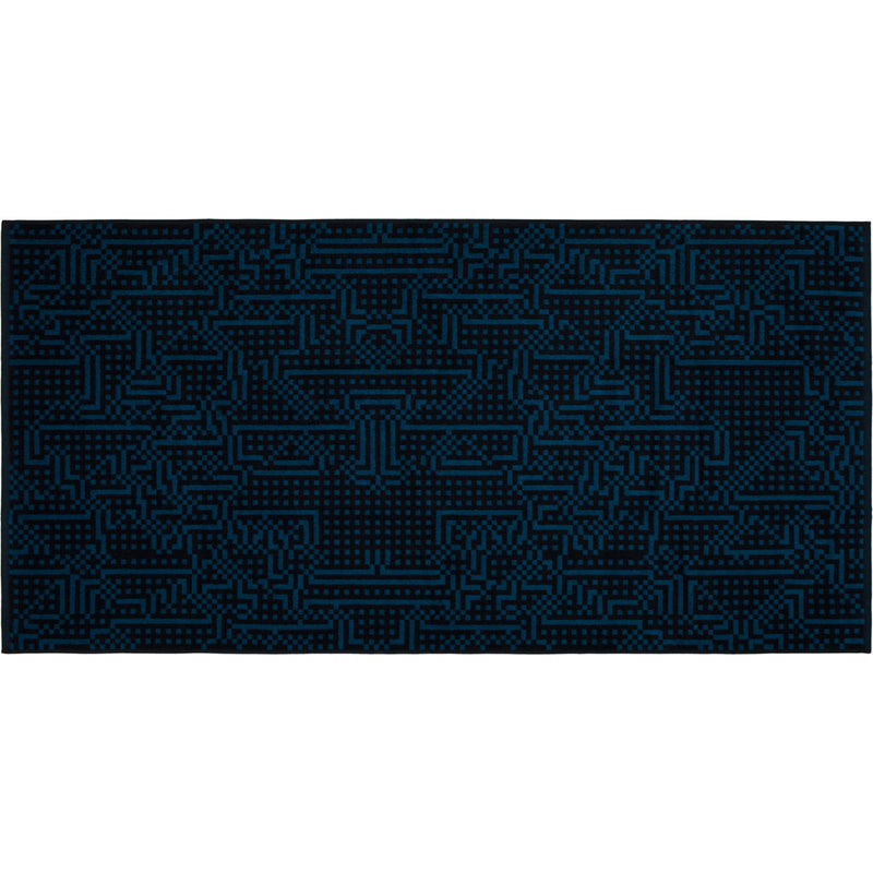 Zuzunaga Route Bath Towel 50 x 100 cm | Dark Blue
