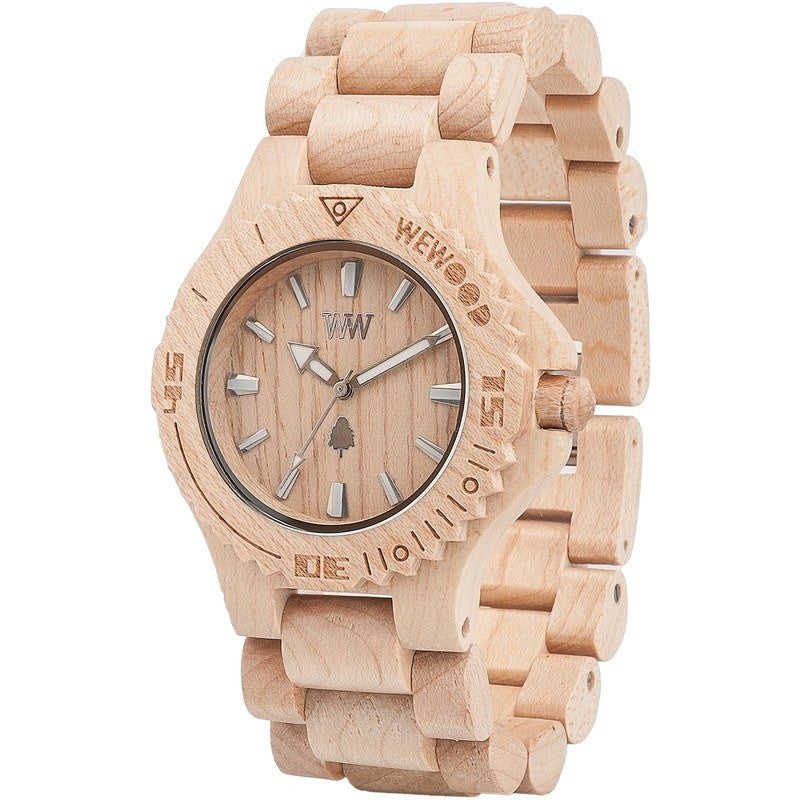WeWood Date Maple Wood Watch | Beige
