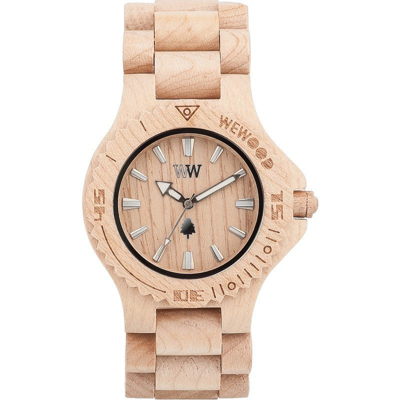 WeWood Date Maple Wood Watch | Beige
