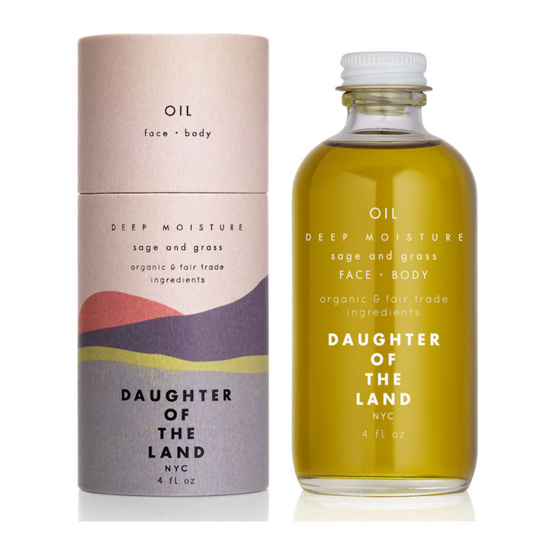 Daughter of the Land Deep Moisture Face and Body Oil | Sage + Grass