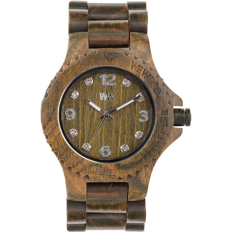 WeWood Deneb Guaiaco Wood Watch | Army