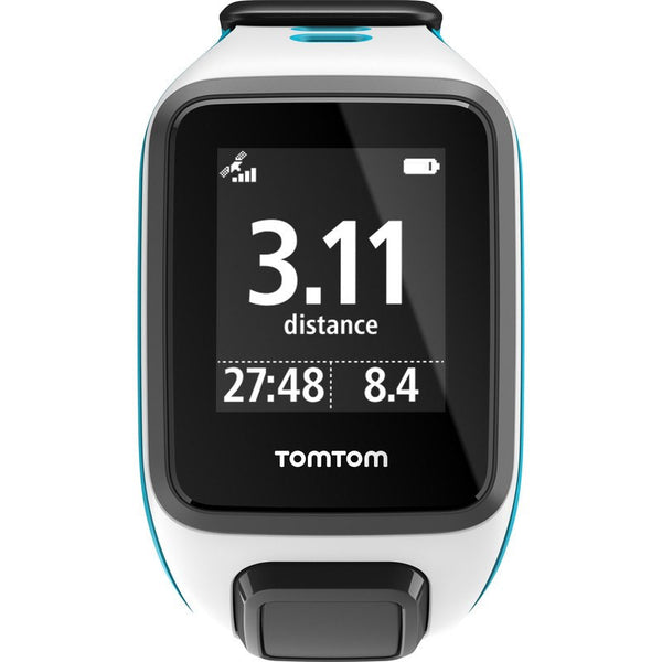 TomTom Spark Small Watch | White/Scuba Blue 1RE0.002.08