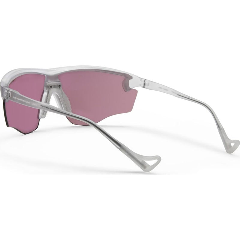 District Vision Junya Racer Clear Sunglasses | District Rose