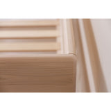 Kalon Divan Twin Wood Bed Frame | Oiled