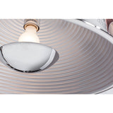 Seed Design Dome Medium Pendant Lamp | Chrome SQ-360MP-CRM