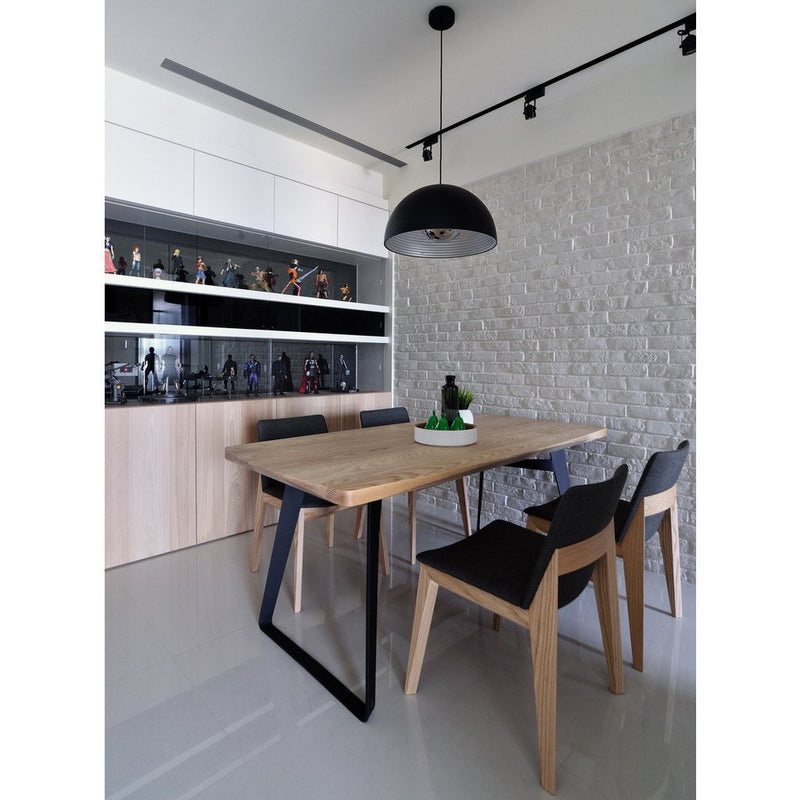 Seed Design Dome Medium Pendant Lamp | Black SQ-360MP-BK