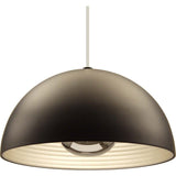 Seed Design Dome Large Pendant Lamp | Black SQ-3650MP-BK