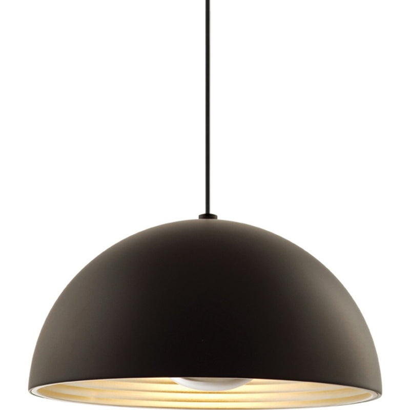 Seed Design Dome Medium Pendant Lamp | Black SQ-360MP-BK