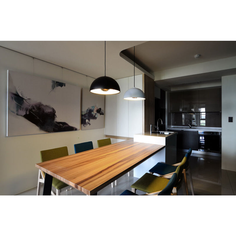 Seed Design Dome Medium Pendant Lamp | White