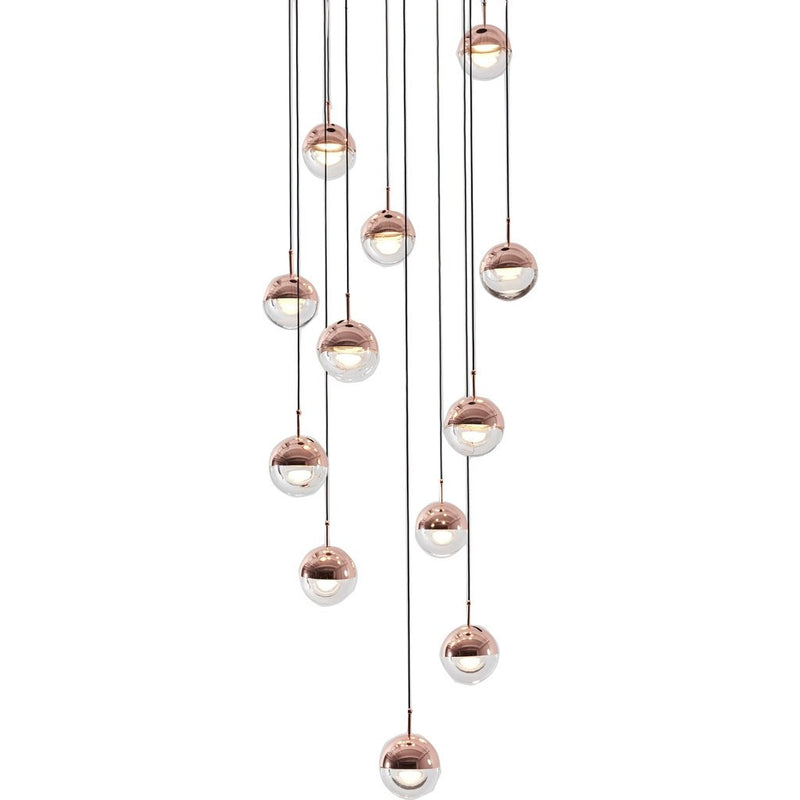 Seed Design Dora 12-Light Pendant | Copper