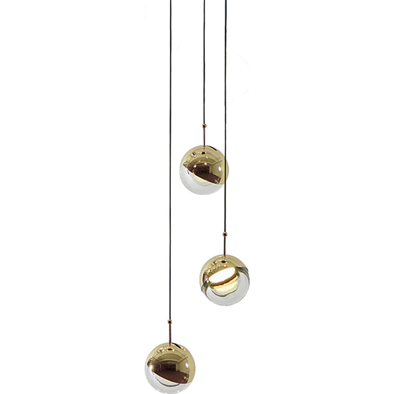 Seed Design Dora Pendant 3- Light Set | Brass- SLD-1010P3-BRS