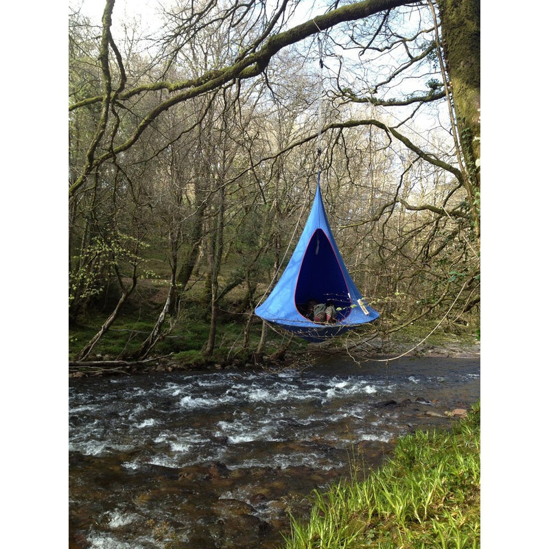 Cacoon Double Hanging Hammock | Sky Blue DB004