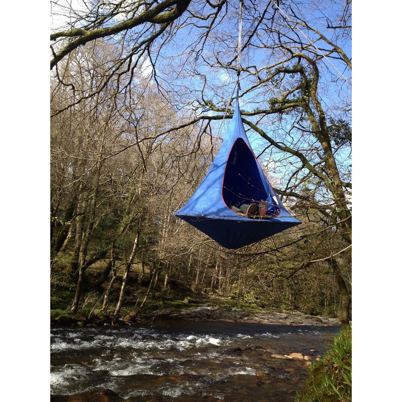 Cacoon Double Hanging Hammock | Sky Blue DB004