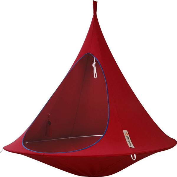 Cacoon Double Hanging Hammock | Chili Red DR005