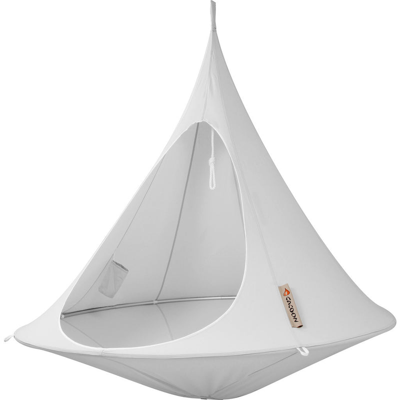 Cacoon Double Hanging Hammock | Light Grey DY006