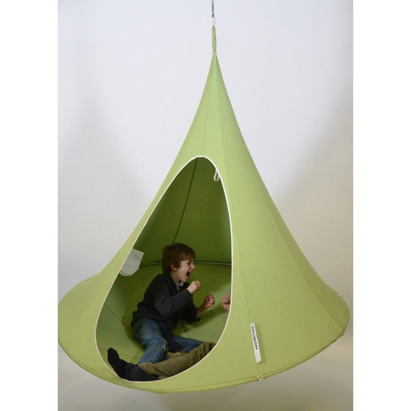 Cacoon Double Hanging Hammock | Leaf Green DG002