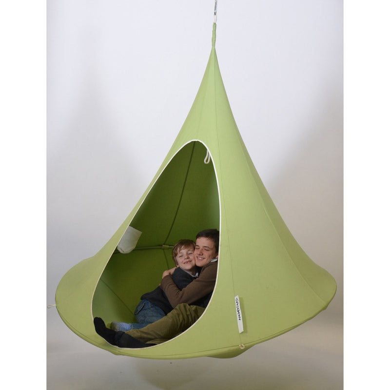 Cacoon Double Hanging Hammock | Leaf Green DG002