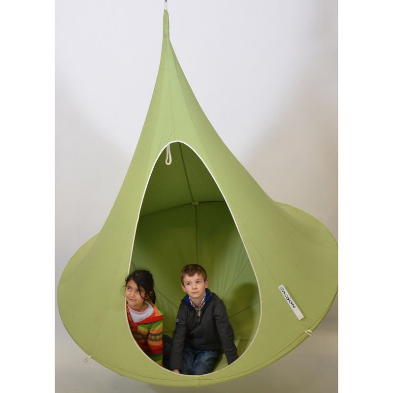 Cacoon Double Hanging Hammock | Leaf Green DG002