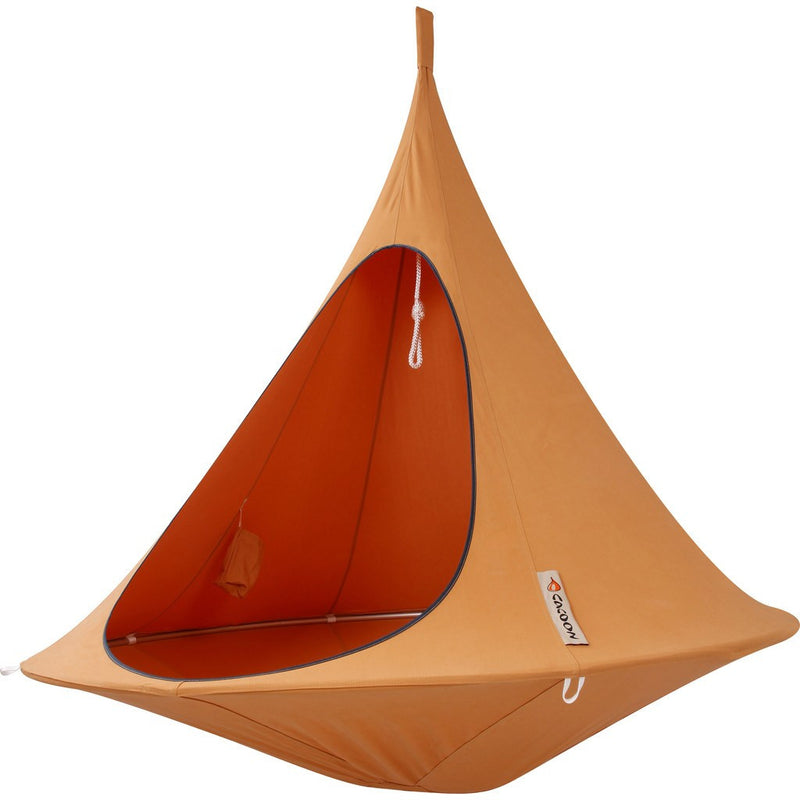 Cacoon Double Hanging Hammock | Mango Orange DM003