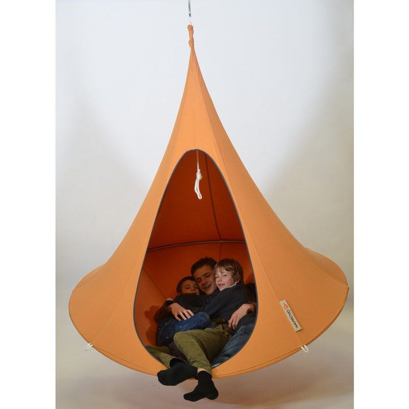 Cacoon Double Hanging Hammock | Mango Orange DM003