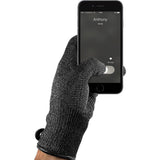 Mujjo Double Layered Touchscreen Gloves | Black Size M MUJJO-GLKN-012-M