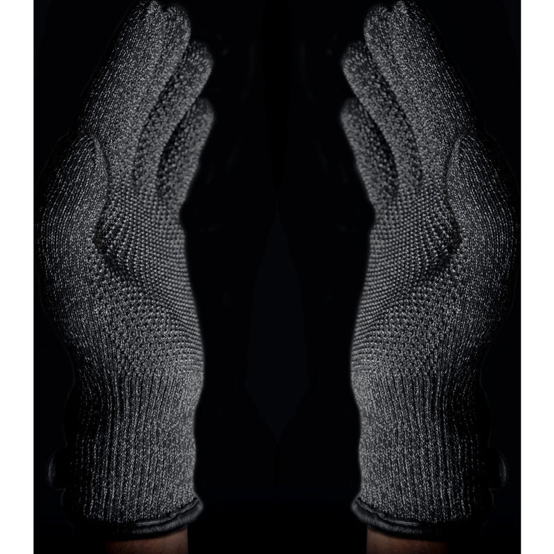 Mujjo Double Layered Touchscreen Gloves | Black Size L MUJJO-GLKN-012-L